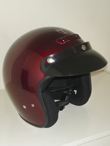 Bild von meinem ersten Helm, Marke Streetfighter