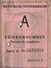 Abbildung meines Führerschein