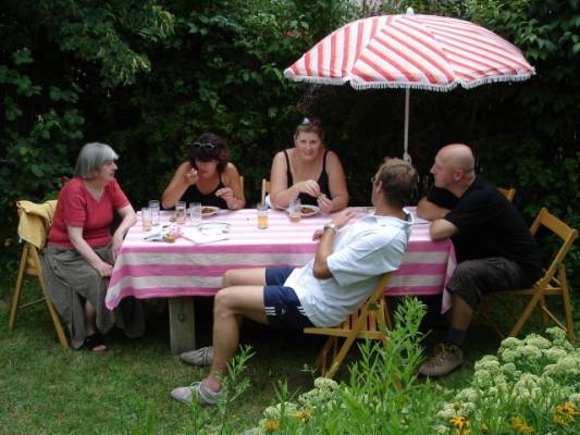 Stärkung vor dem nächsten Spiel